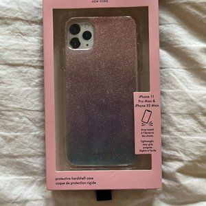 New Kate Spade Pink Glitter Hard Case for Iphone 11